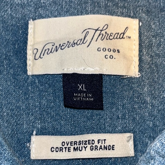 Universal Thread Jean Jacket With Rhinestones - Picture 3 of 3